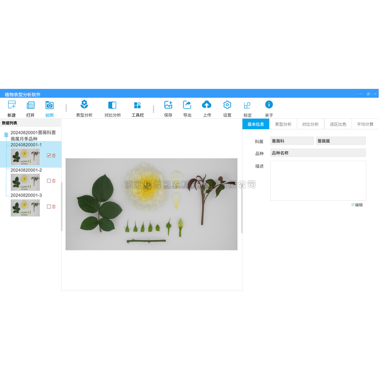 植物表型自動化分析軟件TP-AI Pheno L